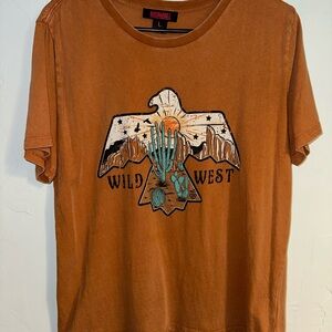 Wild West Graphic T-Shirt - Size L